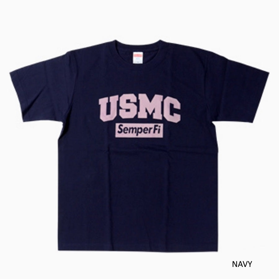 Military Style（ミリタリースタイル）USMC SEMPER FI ショートスリーブ Tシャツ[4色]【レターパックプラス対応】