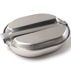 ROTHCO GI Style Stainless Steel Mess Kit [Frying Pan/Tray]