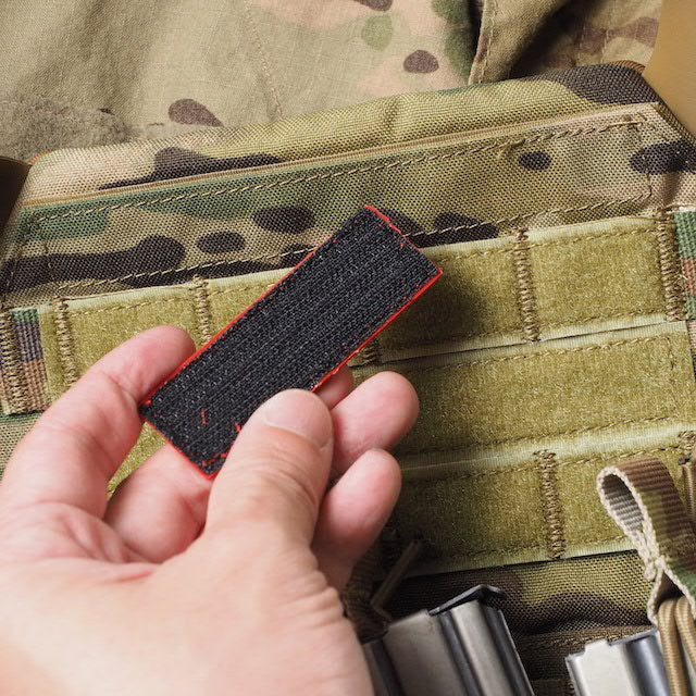 Military Patch SAPPORO Box Logo PVC Rubber Patch [With Hook] [Compatible with Letter Pack Plus] [Compatible with Letter Pack Light]
