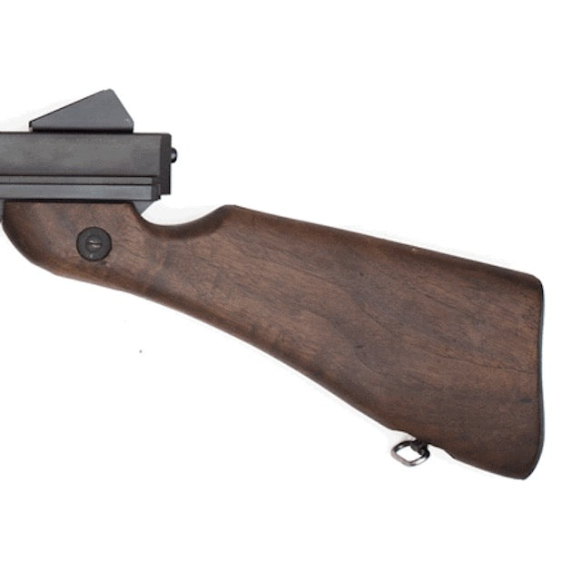 MILITARY NAKATA THOMPSON M1A1 non-movable model gun [US military real wooden parts] [Thompson M1A1]