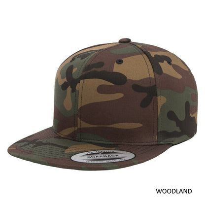 YUPOONG Classic Snapback Classic Snapback Cap [Black Woodland]