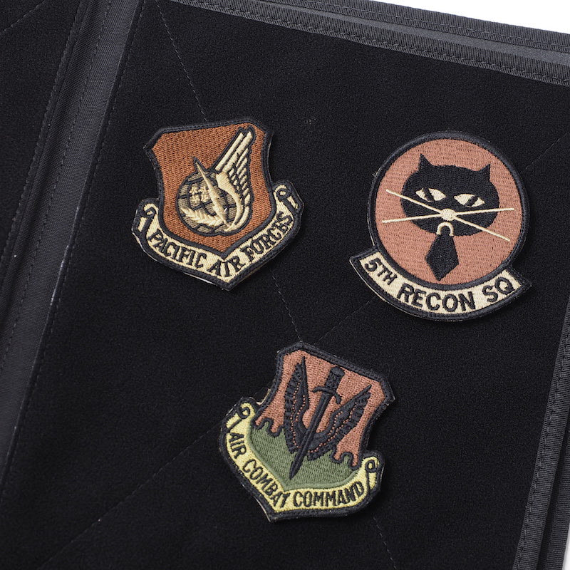 MILITARY (ミリタリー)  PATCH BOOK パッチブック [BLACK]