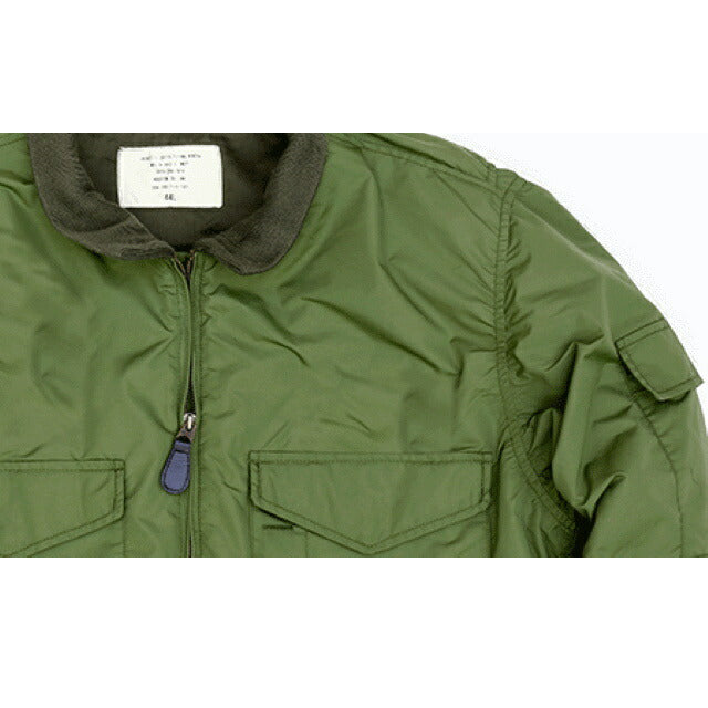 HOUSTON（ヒューストン）U.S.NAVY TYPE G-8 WEP JACKET 後期型 VA-305パッチ付き  [OD]