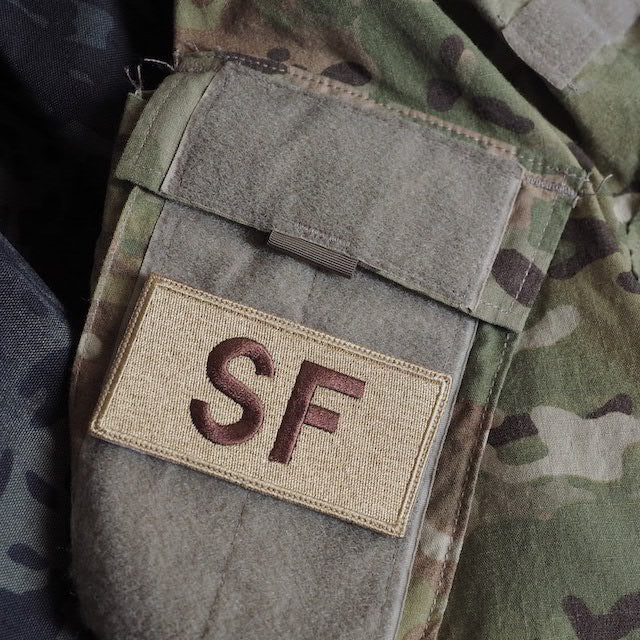 Military Patch（ミリタリーパッチ）SF パッチ スパイスブラウン OCP [フック付き]【レターパックプラス対応】【レターパックライト対応】