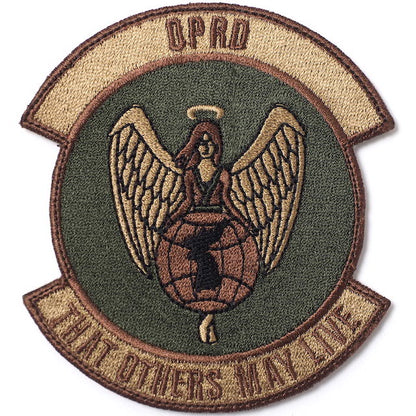 Military Patch（ミリタリーパッチ）OPRD パッチ スパイスブラウン OCP [フック付き]