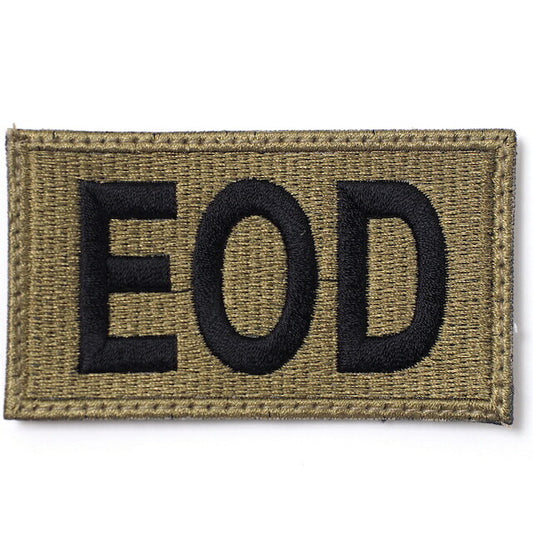 Military Patch EOD Patch Spice Brown OCP [with hook]