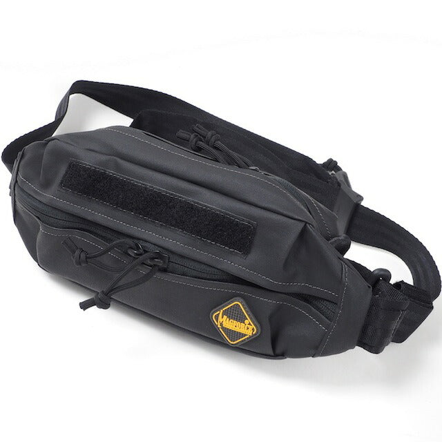 MAGFORCE City Traveler Waistpack S Black (PVC coating) [MF-3312] [City Traveler Waistpack S]