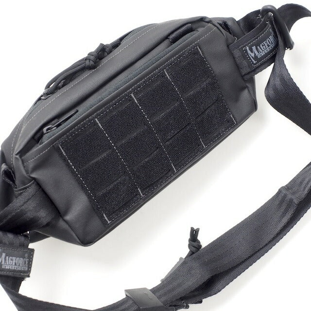 MAGFORCE City Traveler Waistpack S Black (PVC coating) [MF-3312] [City Traveler Waistpack S]