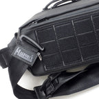 MAGFORCE City Traveler Waistpack S Black (PVC coating) [MF-3312] [City Traveler Waistpack S]