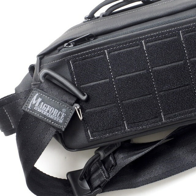 MAGFORCE City Traveler Waistpack S Black (PVC coating) [MF-3312] [City Traveler Waistpack S]