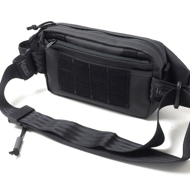 MAGFORCE（マグフォース）City Traveler Waistpack M Black (PVCコーティング) [MF-3313][シティートラベラーウエストパック M]