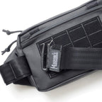 MAGFORCE City Traveler Waistpack M Black (PVC coating) [MF-3313] [City Traveler Waistpack M]
