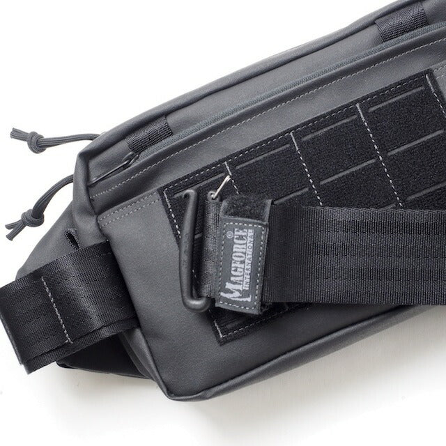 MAGFORCE City Traveler Waistpack M Black (PVC coating) [MF-3313] [City Traveler Waistpack M]
