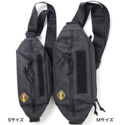 MAGFORCE（マグフォース）City Traveler Waistpack M Black (PVCコーティング) [MF-3313][シティートラベラーウエストパック M]