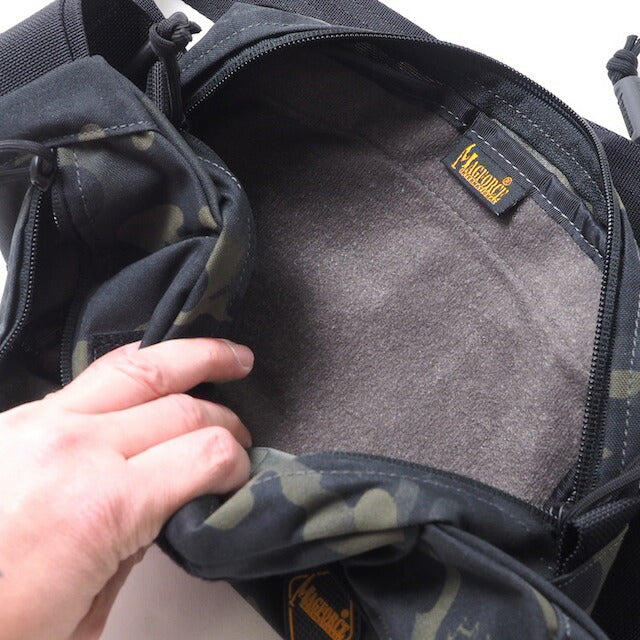MAGFORCE（マグフォース）City Traveler Waistpack M Black CAMO [MF-3313][シティートラベラーウエストパック M]