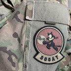 Military Patch（ミリタリーパッチ）SOCAT フィリックス スパイスブラウン OCP [フック付き]【レターパックプラス対応】【レターパックライト対応】
