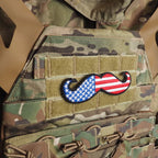 Military Patch（ミリタリーパッチ） ペドロ ヒゲ パッチ 大 [2種] [フック付き]【レターパックプラス対応】【レターパックライト対応】