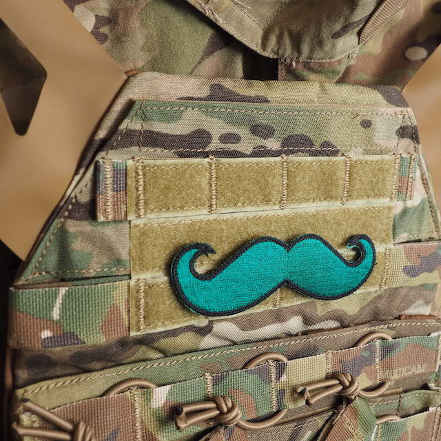 Military Patch（ミリタリーパッチ） ペドロ ヒゲ パッチ 大 [2種] [フック付き]【レターパックプラス対応】【レターパックライト対応】