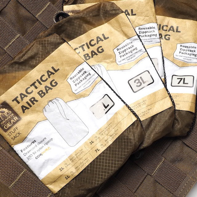 Granite Tactical Gear（グラナイトタクティカルギア）Tactical Air Bag 3L [Coyote][スタッフサック]【レターパックプラス対応】【レターパックライト対応】