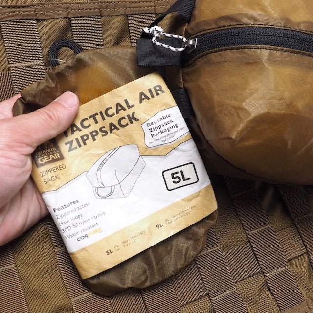 Granite Tactical Gear（グラナイトタクティカルギア）Tactical Air Bag 5L [Coyote][スタッフサック]【レターパックプラス対応】【レターパックライト対応】