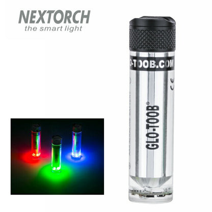 NEXTORCH GLO-TOOB GT-AAA Aurora Red/Green/Blue Multi-light Signal Light Waterproof Marker Light Uses 1 AAA battery [7 modes] [Letter Pack Plus compatible]