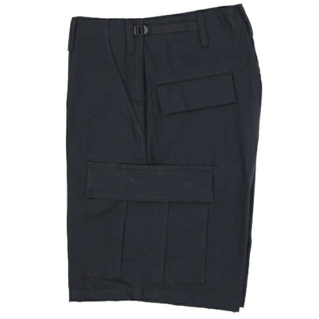 TRU-SPEC（トゥルースペック）B.D.U. Plus SHORTS [BLACK ][コットン100%][リップストップ][ジッパーフライ]【レターパックプラス対応】