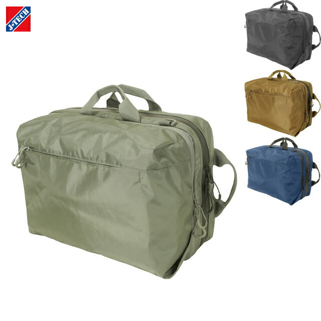 J-TECH TALUS-2 3-WAY 2-COMPARTMENS CARRYING BAG [3-way bag] [Black, Coyote Brown, Foliage Green, Navy] [Letter Pack Plus compatible]