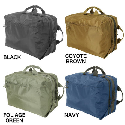 J-TECH TALUS-2 3-WAY 2-COMPARTMENS CARRYING BAG [3-way bag] [Black, Coyote Brown, Foliage Green, Navy] [Letter Pack Plus compatible]