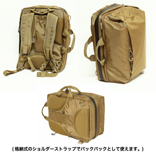 J-TECH（ジェイテック）TALUS-2 3-WAY 2-COMPARTMENS CARRYING BAG  [3ウェイバッグ][Black、Coyote Brown、Foliage Green、Navy]【レターパックプラス対応】