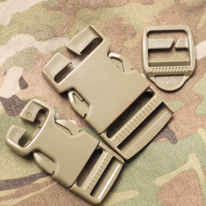 US (US military release product) Buckle Repair Kit 9 piece set [OCP Multicam] [Buckle Set] [Letter Pack Plus compatible]