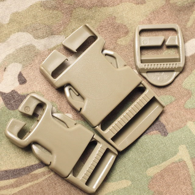 US（米軍放出品）バックルリペアキット 9ピースセット [OCP Multicam][Buckle Set]【レターパックプラス対応】