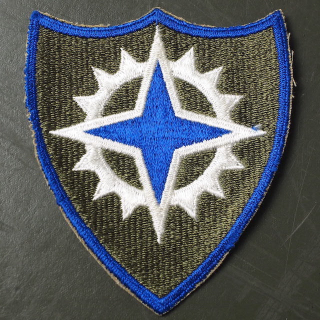 Military Patch（ミリタリーパッチ）陸軍 第16軍団 16TH ARMY CORPS [フルカラー]【レターパックプラス対応】【レターパックライト対応】