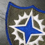 Military Patch 16TH ARMY CORPS [Full Color] [Letter Pack Plus compatible] [Letter Pack Light compatible]