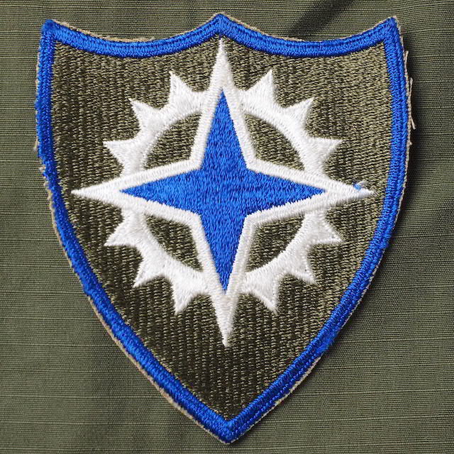 Military Patch 16TH ARMY CORPS [Full Color] [Letter Pack Plus compatible] [Letter Pack Light compatible]