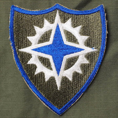 Military Patch（ミリタリーパッチ）陸軍 第16軍団 16TH ARMY CORPS [フルカラー]【レターパックプラス対応】【レターパックライト対応】