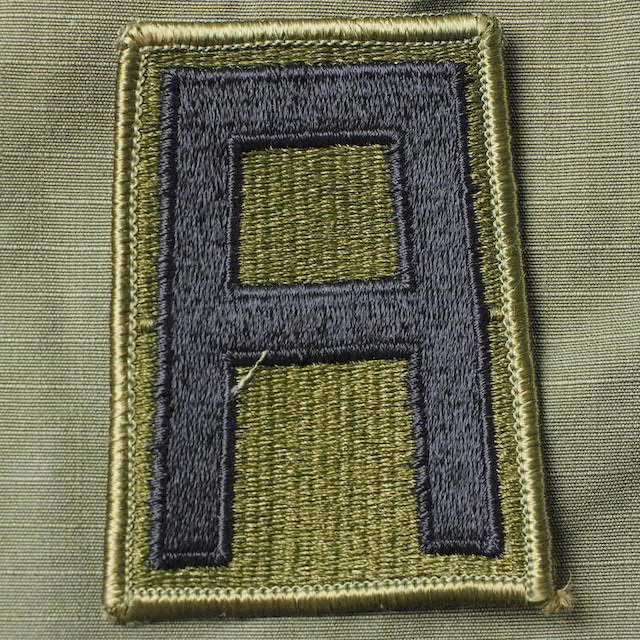 Military Patch First Army [Subdude] [Letter Pack Plus compatible] [Letter Pack Light compatible]