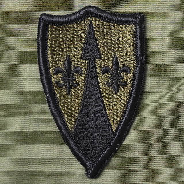Military Patch (Military Patch) Army European Theater Support Theater Area Support Command, Europe [Subdude] [Letter Pack Plus compatible] [Letter Pack Light compatible]