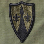 Military Patch（ミリタリーパッチ）陸軍 欧州戦域支援 Theater Area Support Command, Europe [サブデュード]【レターパックプラス対応】【レターパックライト対応】