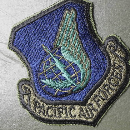 Military Patch PACIFIC AIR FORCE Cut Edge [Subdude] [Letter Pack Plus Compatible] [Letter Pack Light Compatible]