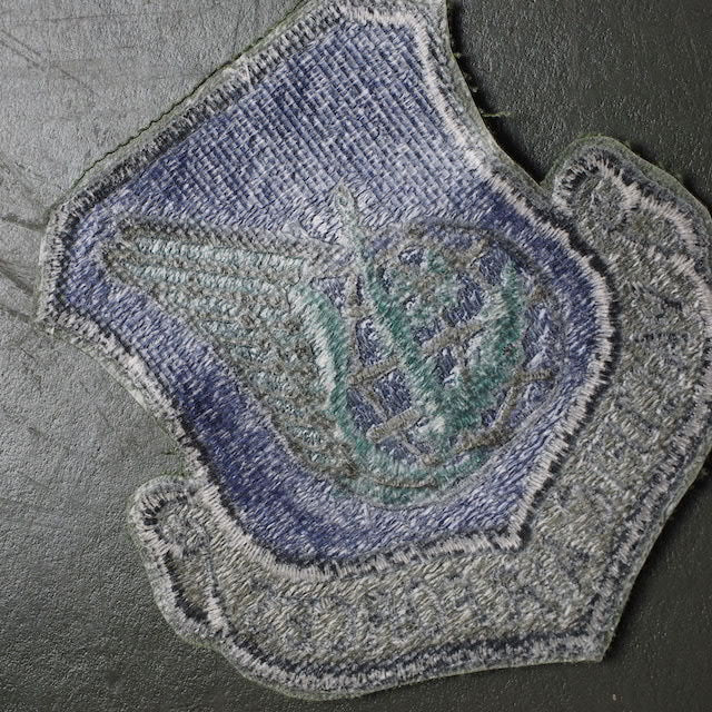 Military Patch（ミリタリーパッチ）PACIFIC AIR FORCE カットエッジ [サブデュード]【レターパックプラス対応】【レターパックライト対応】