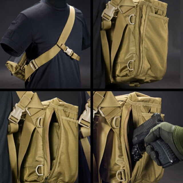 J-TECH Covert Tactical Messenger Bag Tactical Messenger Bag [3 colors] [Nakata Shoten]