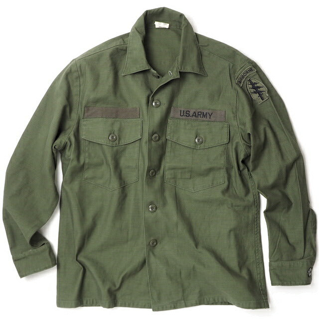 SESSLER（セスラー）ユーティリティー シャツ [TYPE 1968] [グリーンベレー パッチ付]【中田商店】