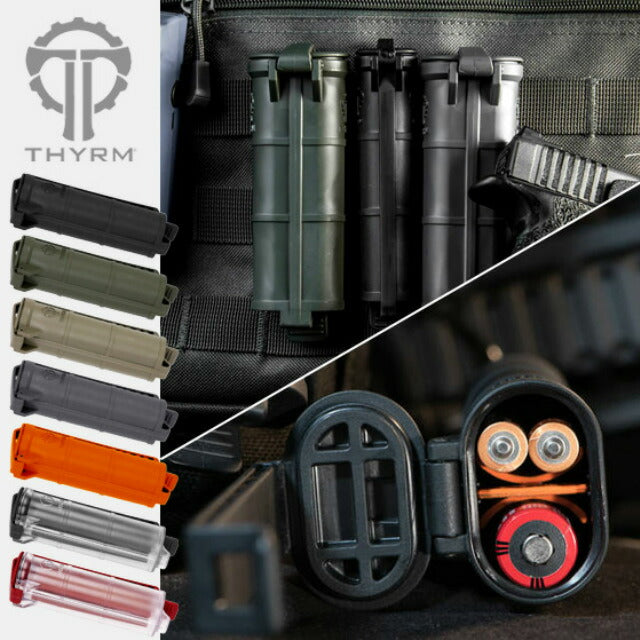 THYRM CellVault XL Battery Storage [7 Colors] Cell Vault XL Battery Storage Waterproof Battery &amp; Gear Case [Letter Pack Plus Compatible]