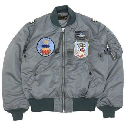 ALPHA MA-1 TYPE-B 1950's Vintage Reproduction with 20th Bomb Squadron Patch [MIL-J-8279B]