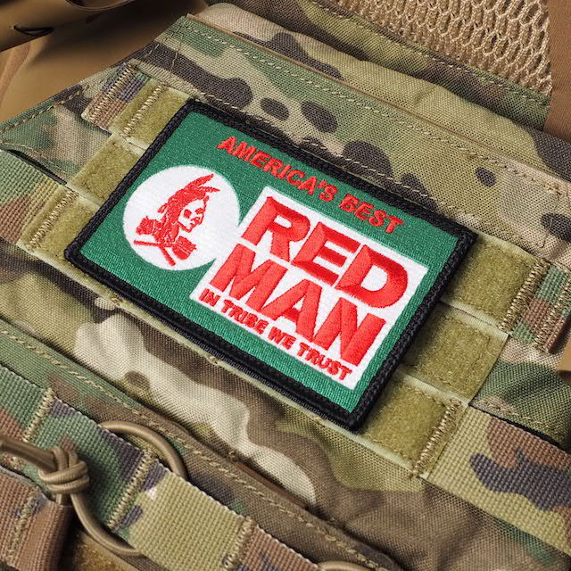 Military Patch（ミリタリーパッチ）DEVGRU レッドマン パッチ [フック付き]【レターパックプラス対応】【レターパックライト対応】
