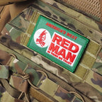 Military Patch（ミリタリーパッチ）DEVGRU レッドマン パッチ [フック付き]【レターパックプラス対応】【レターパックライト対応】
