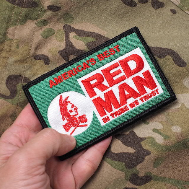 Military Patch（ミリタリーパッチ）DEVGRU レッドマン パッチ [フック付き]【レターパックプラス対応】【レターパックライト対応】