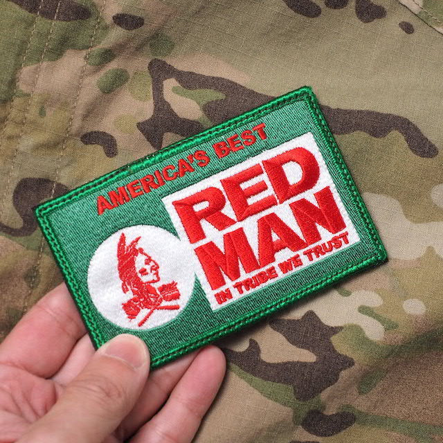 Military Patch（ミリタリーパッチ）DEVGRU レッドマン パッチ [フック付き]【レターパックプラス対応】【レターパックライト対応】