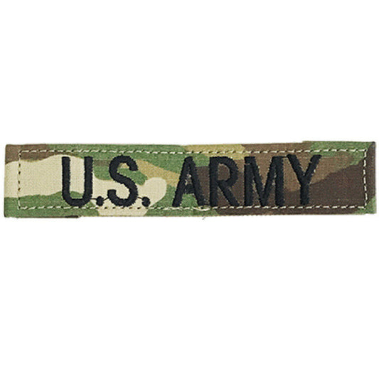 Military Patch（ミリタリーパッチ）US ARMY テープ フック付き [マルチカモ/スコーピオンカモ]【レターパックプラス対応】【レターパックライト対応】