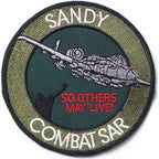 Military Patch（ミリタリーパッチ）SANDY COMBAT SAR サブデュード [フック付き]【レターパックプラス対応】【レターパックライト対応】